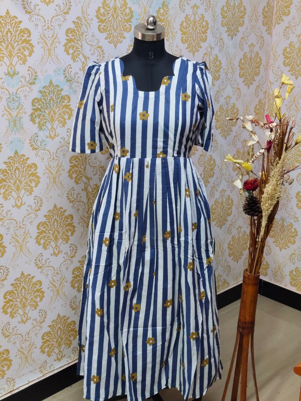 Cotton Feeding Frock  IFF63