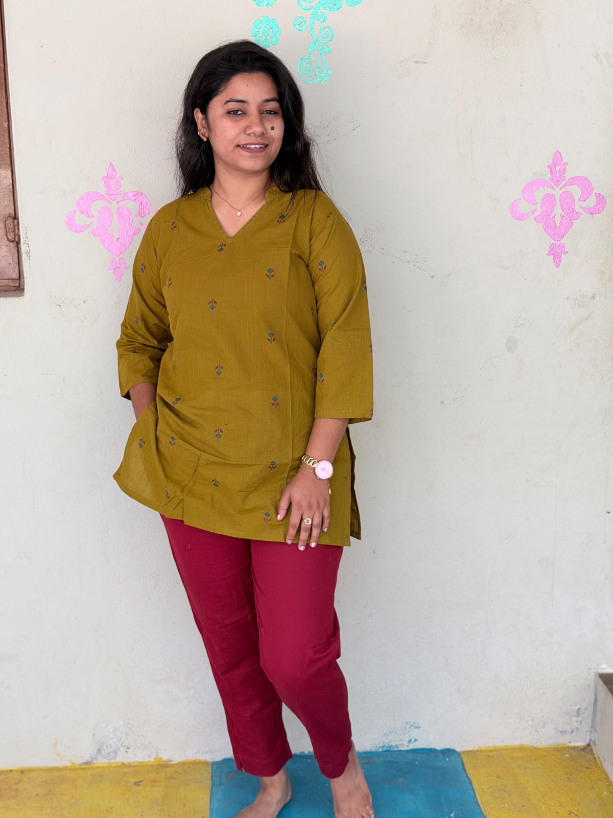 Short Kurthi With Pant  SKP30