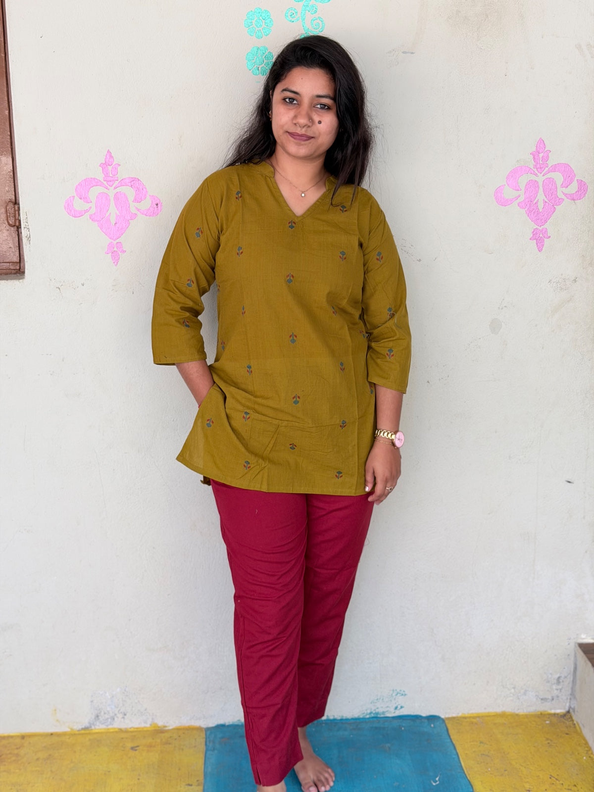 Short Kurthi With Pant  SKP30