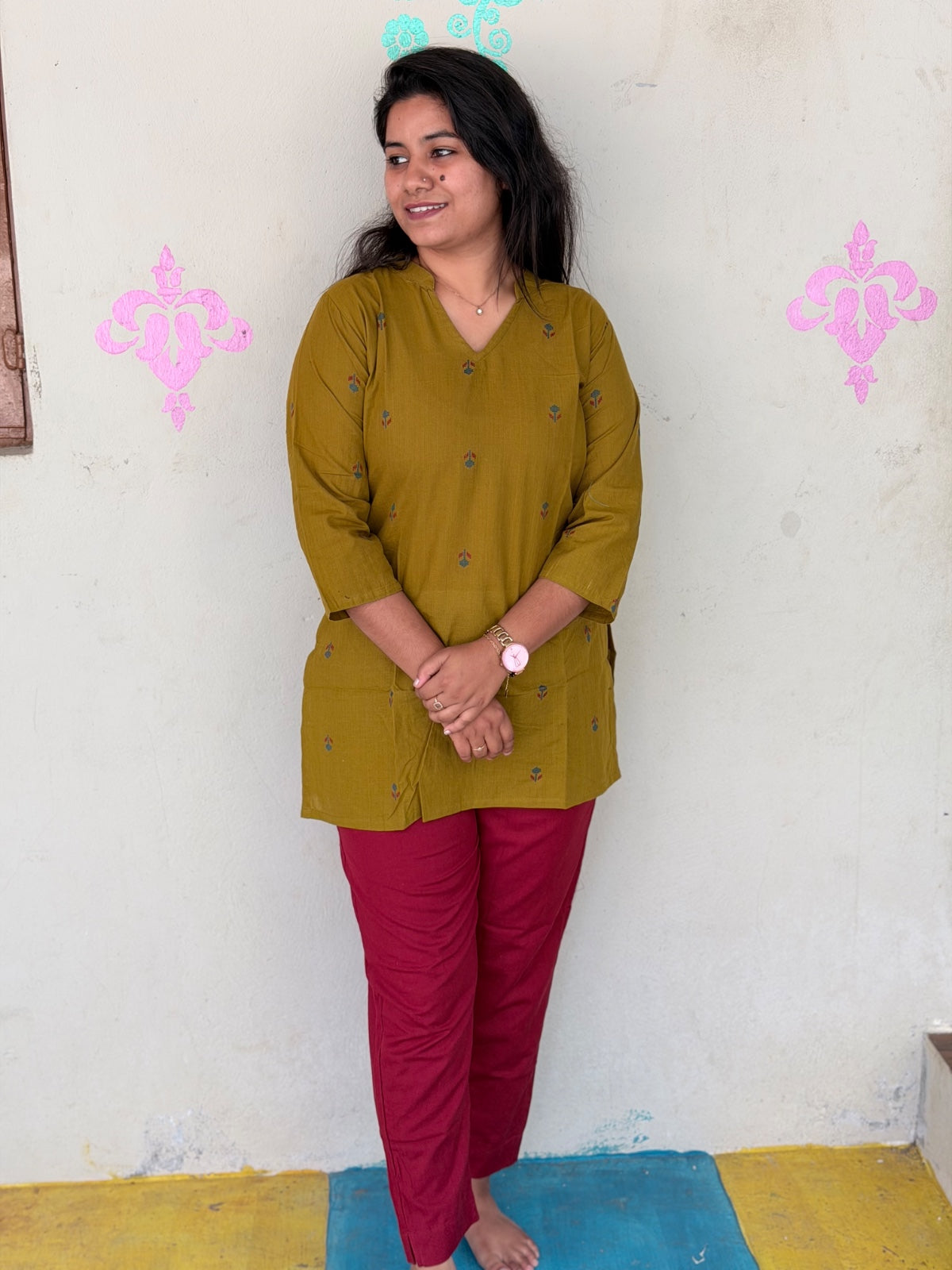 Short Kurthi With Pant  SKP30