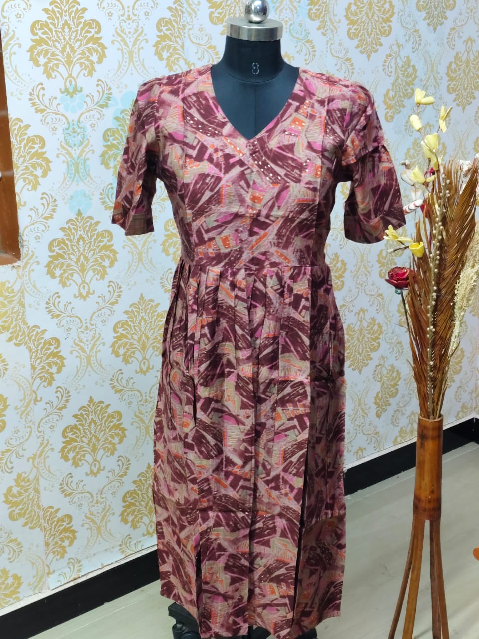 Premium Rayon Frock  CFF138