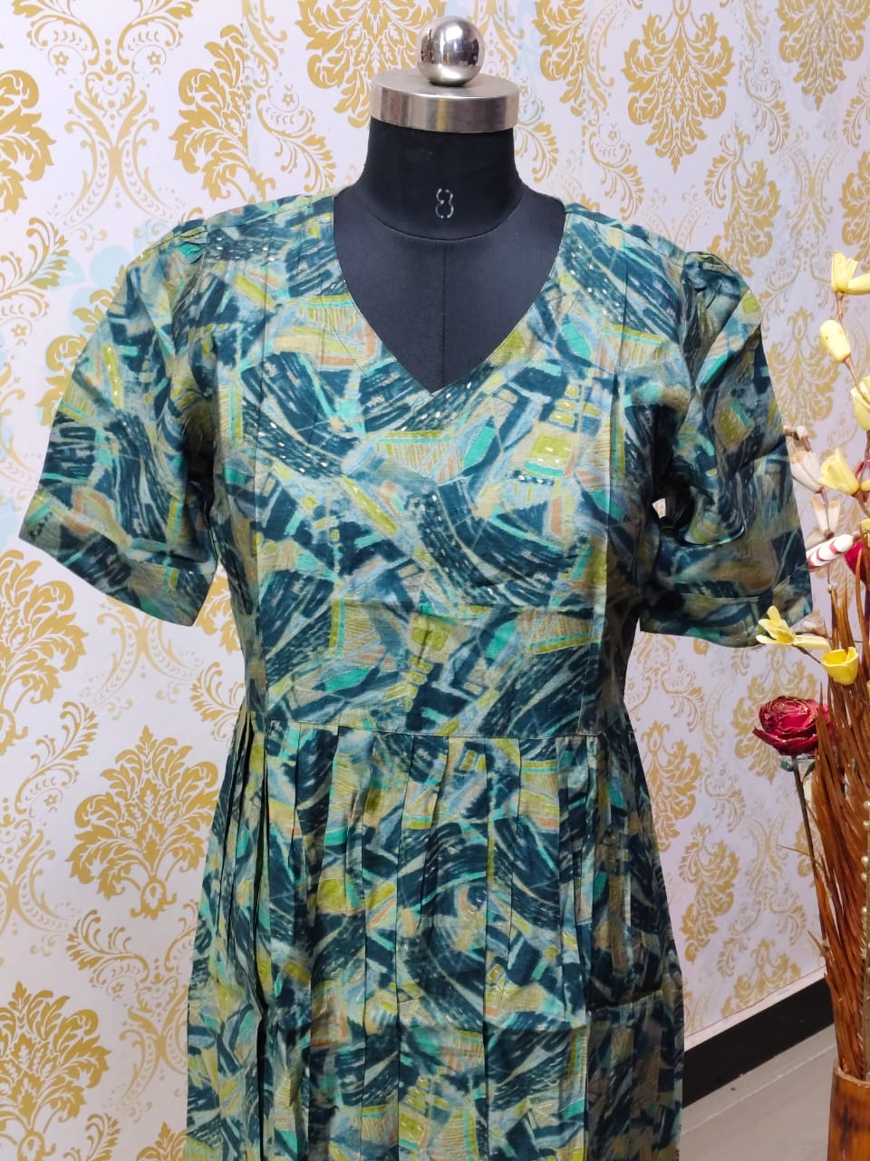 Premium Rayon Frock  CFF137