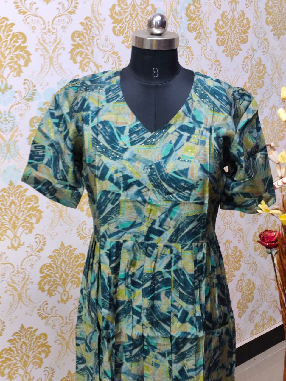 Premium Rayon Frock  CFF137