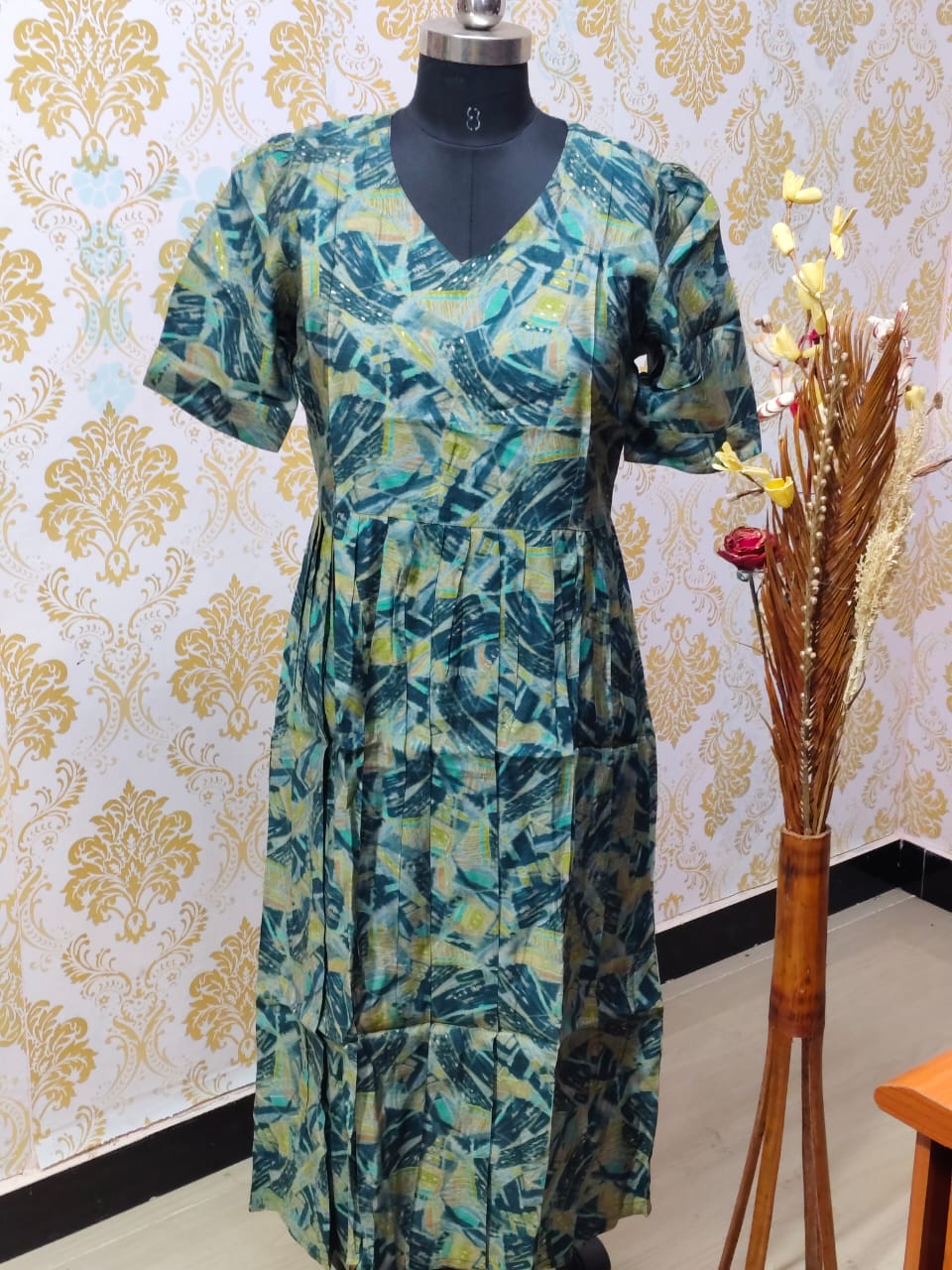 Premium Rayon Frock  CFF137