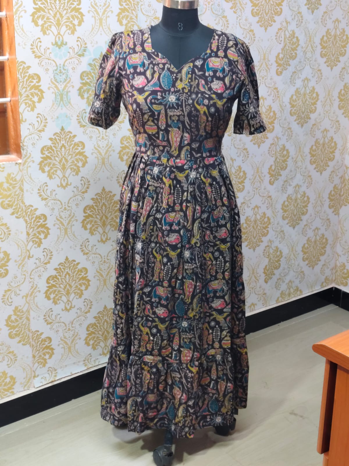 Kalamkari Frock KF26