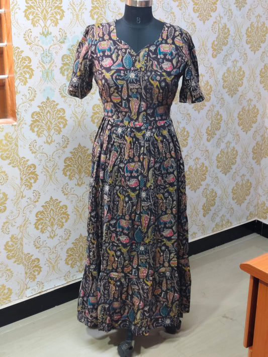Kalamkari Frock KF26