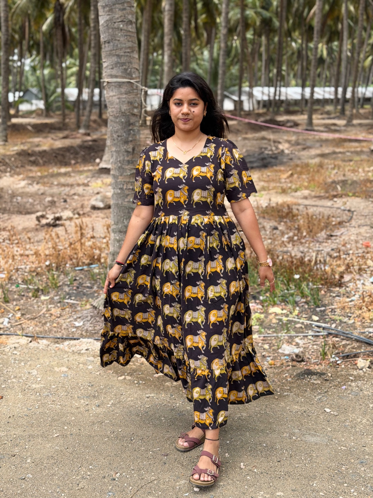 Kalamkari Frock KF24