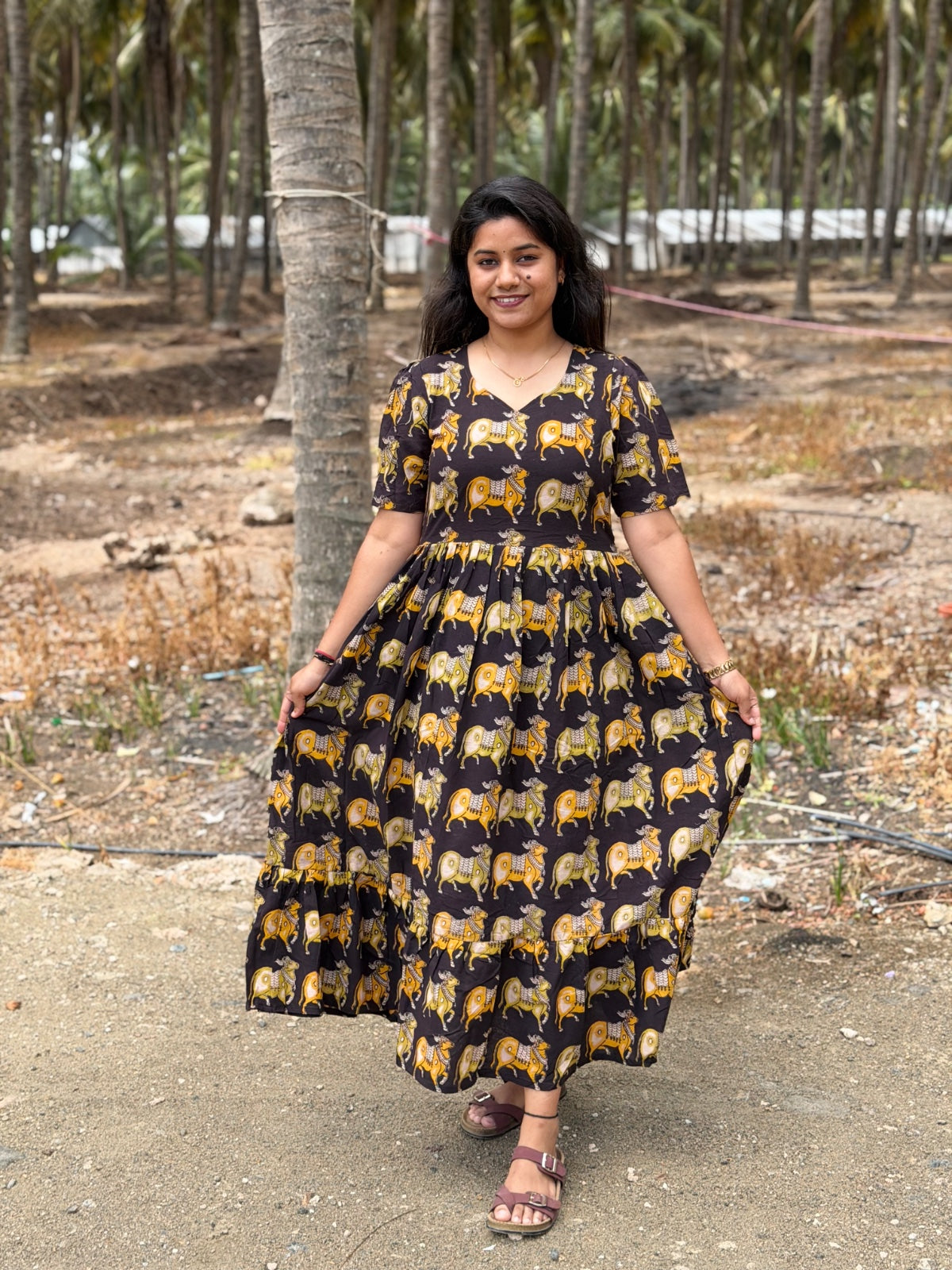 Kalamkari Frock KF24