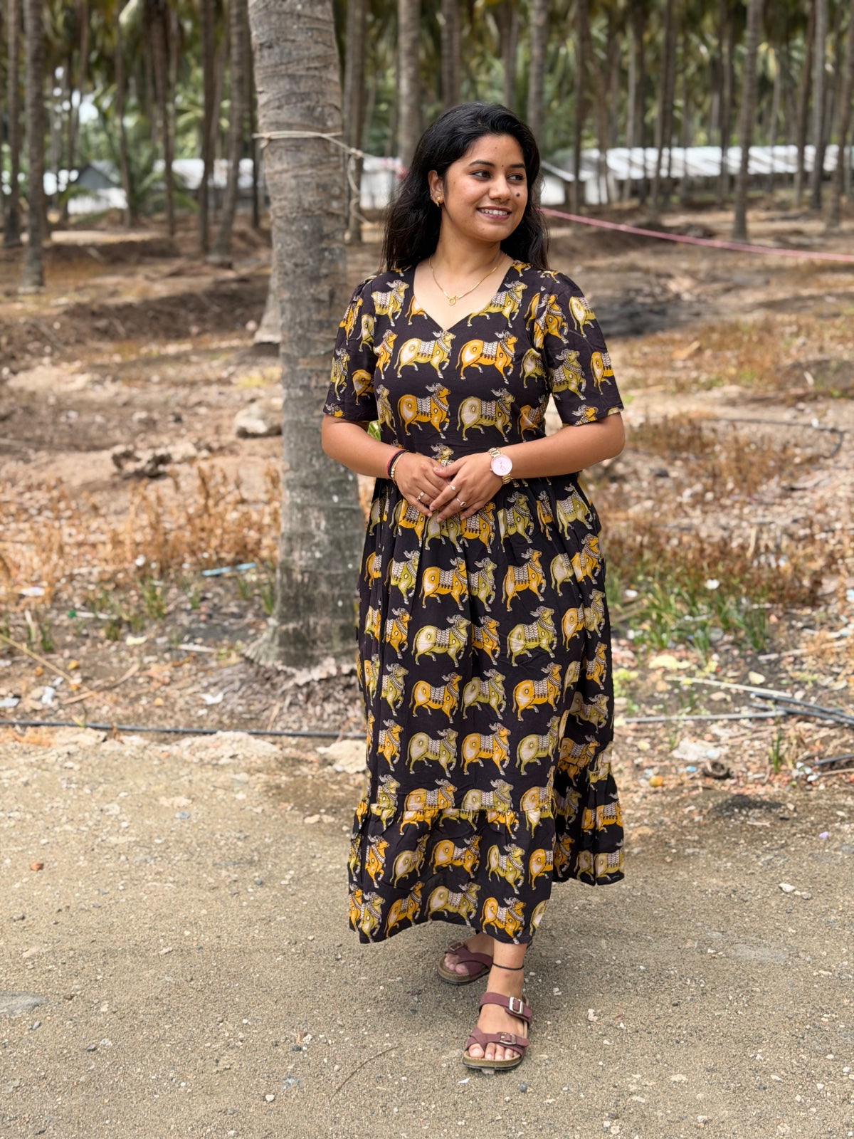 Kalamkari Frock KF24