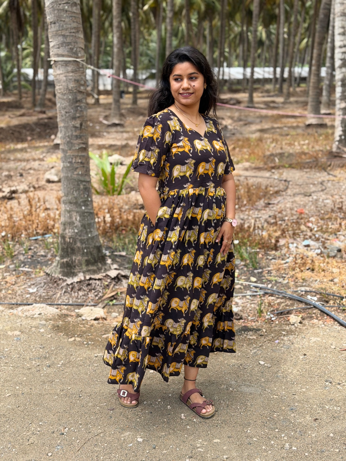 Kalamkari Frock KF24