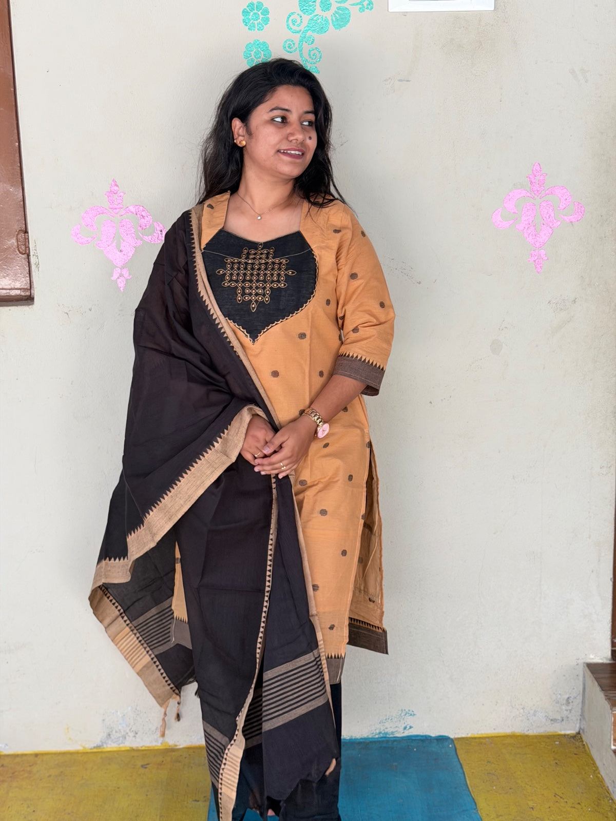Petals Dupatta Sets  FDS266