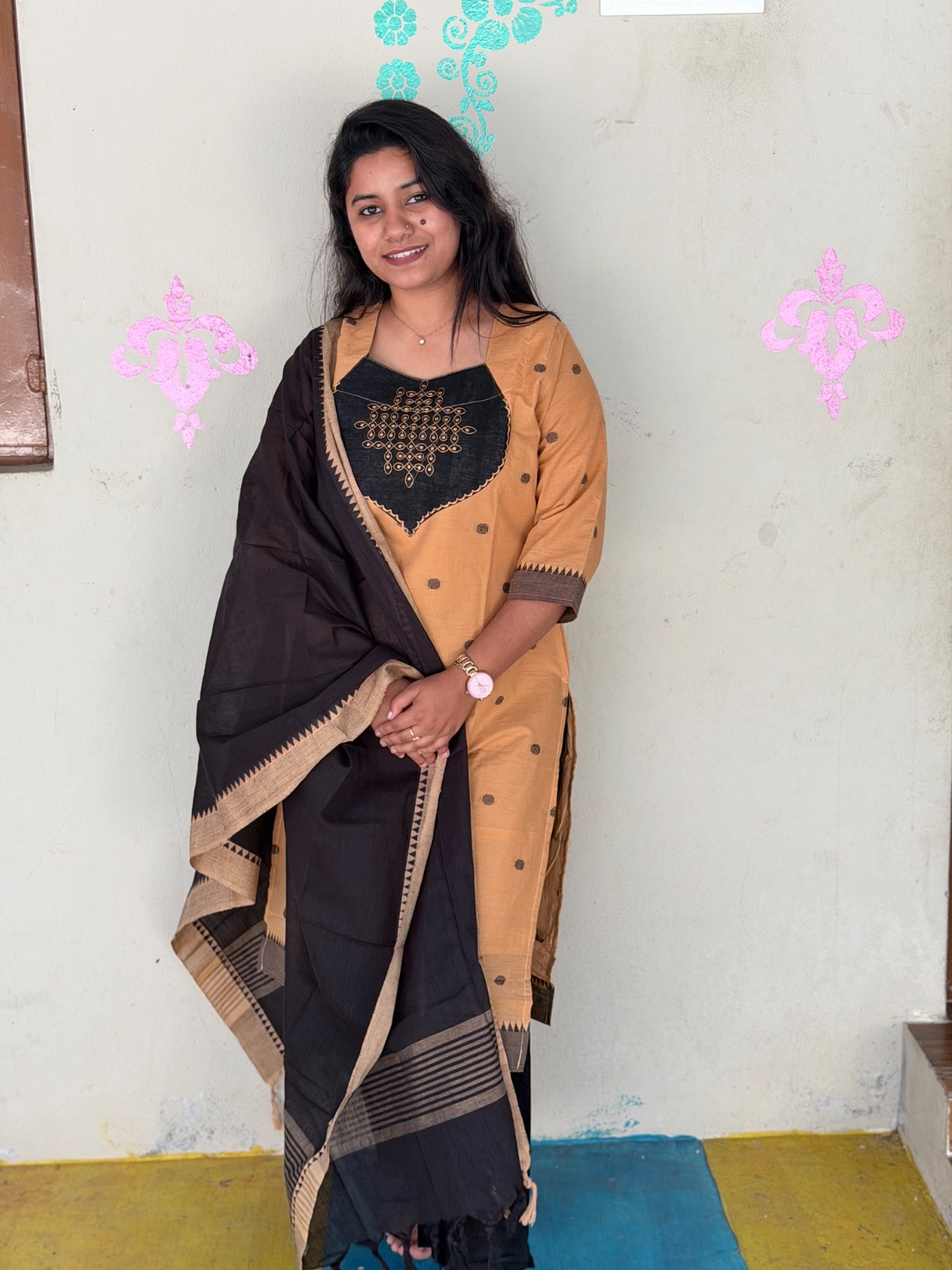 Petals Dupatta Sets  FDS266