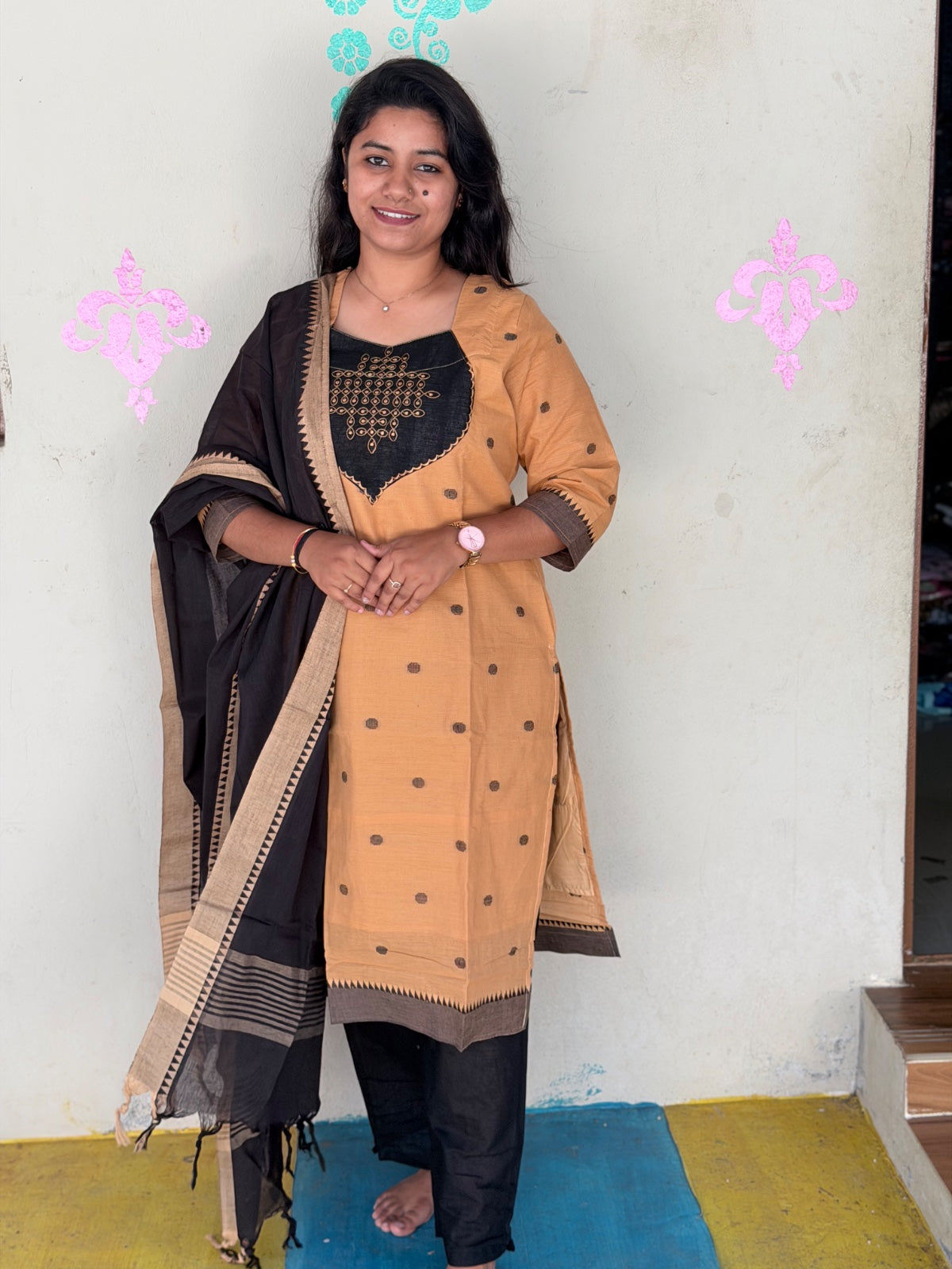 Petals Dupatta Sets  FDS266