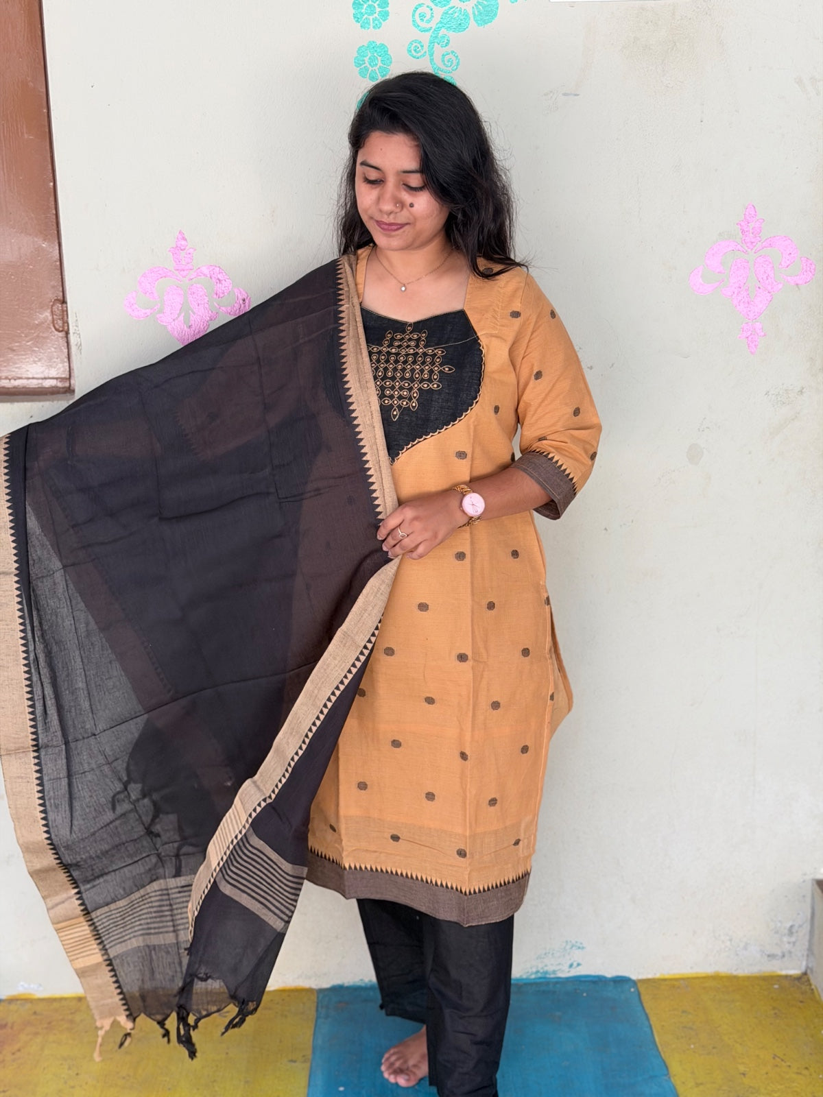 Petals Dupatta Sets  FDS266