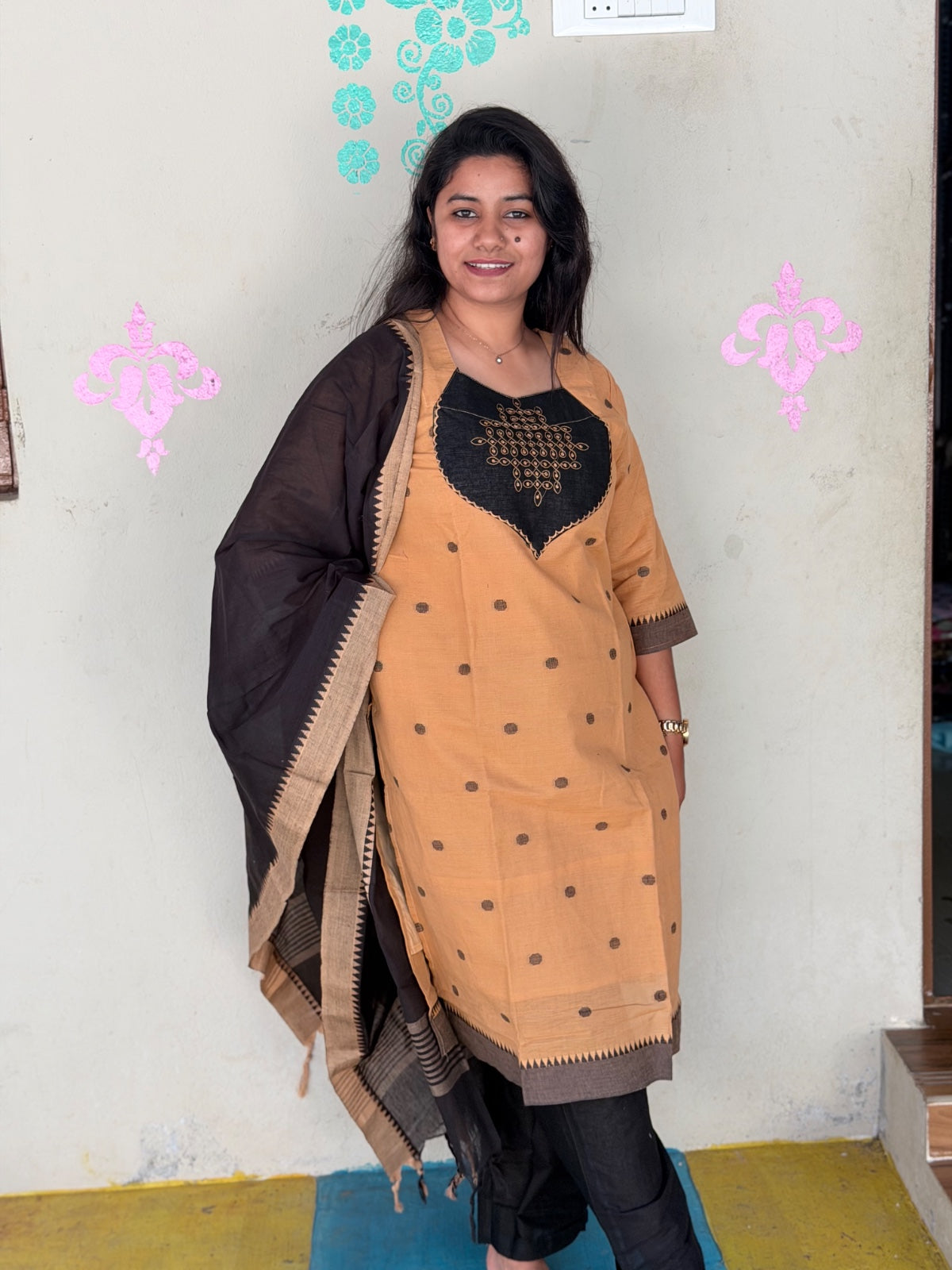 Petals Dupatta Sets  FDS266