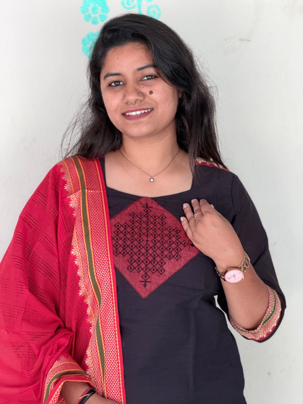 Petals Dupatta Sets  FDS269