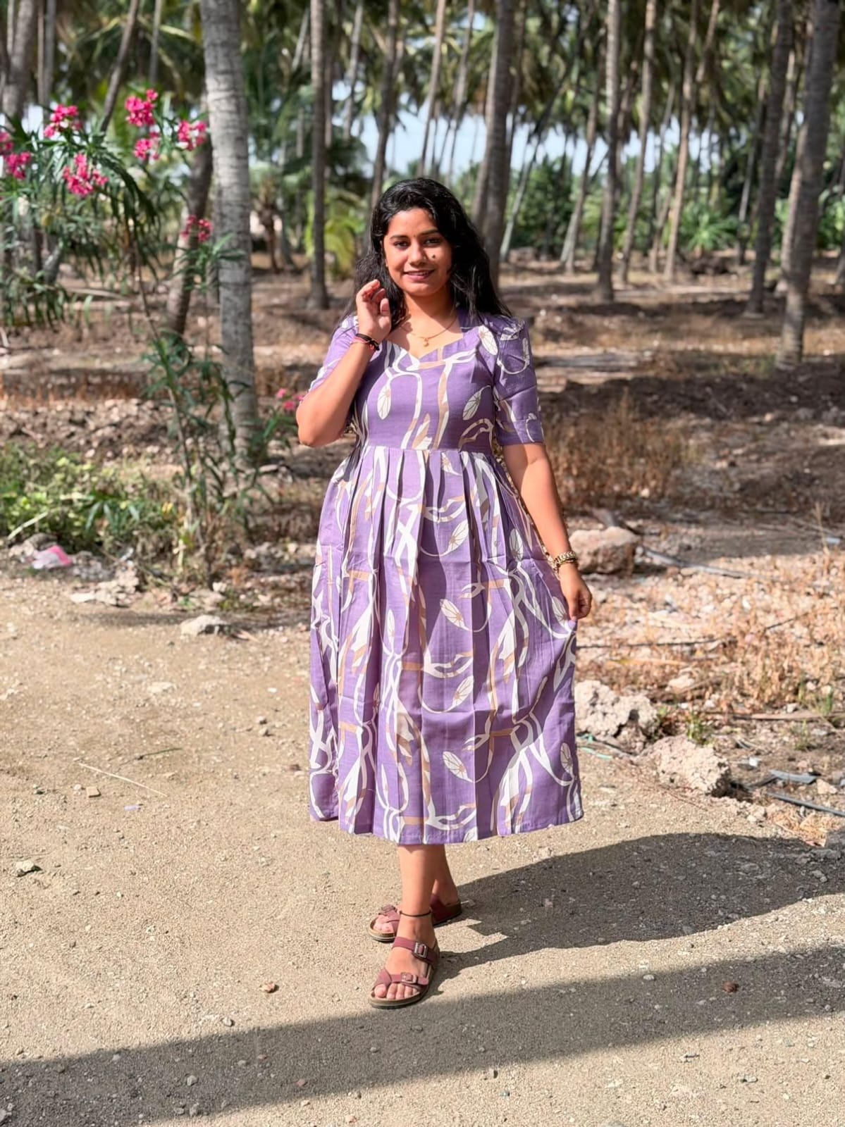 Cotton Floral  Maxi CFF160