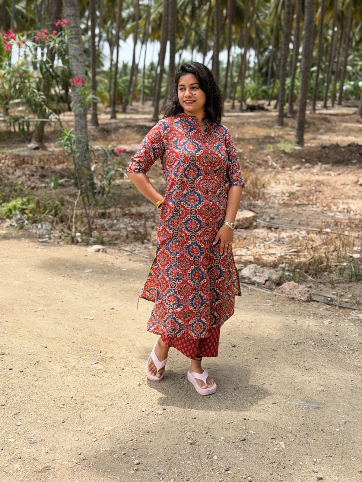 A-Line Cotton Kurti  AL01