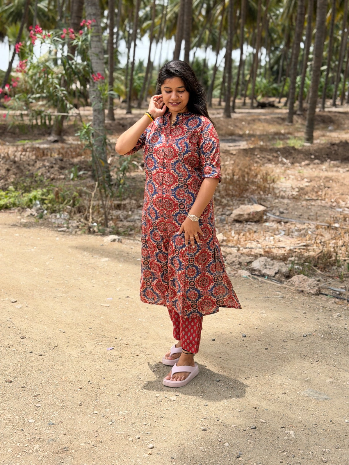 A-Line Cotton Kurti  AL01