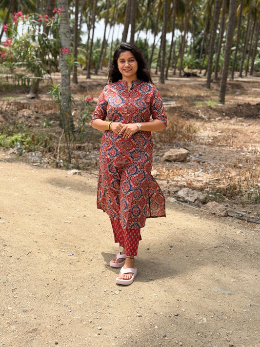 A-Line Cotton Kurti  AL01