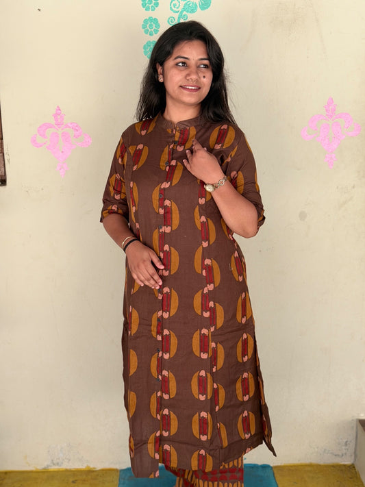 A-Line Cotton Kurti  AL04
