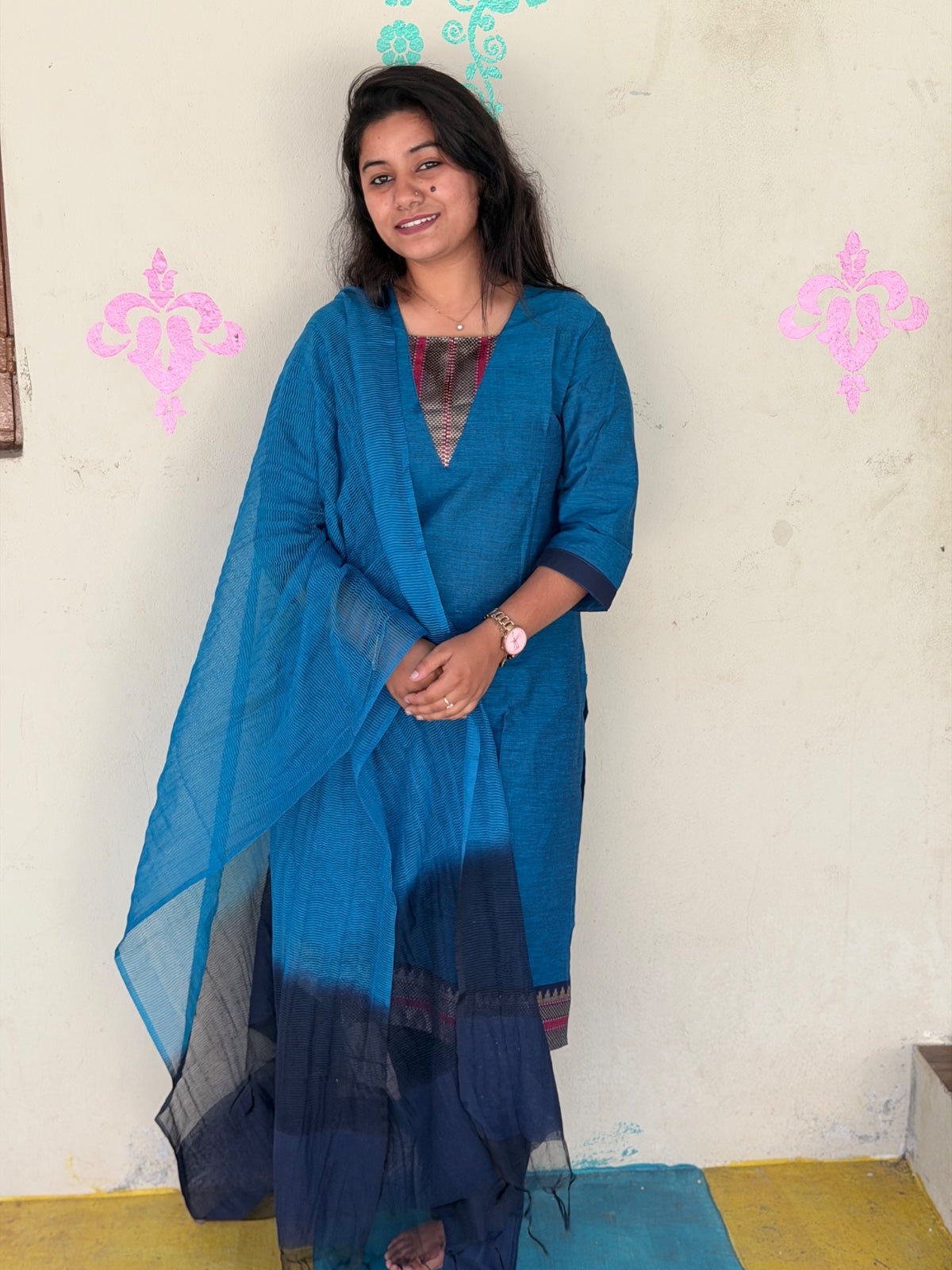 Petals Dupatta Sets  FDS283