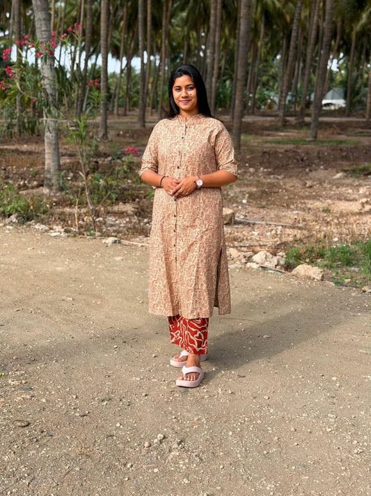 A-Line Cotton Kurti  AL35