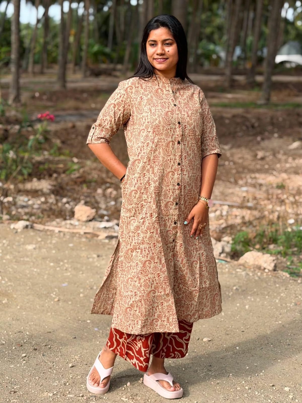 A-Line Cotton Kurti  AL35