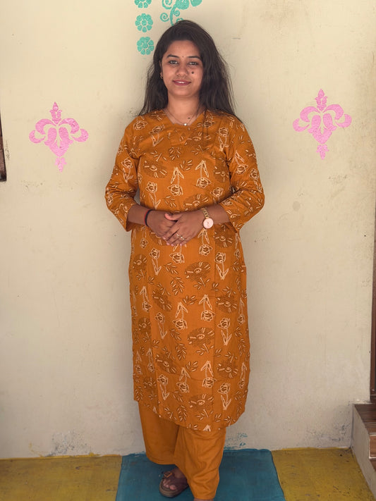 Cotton Capsule Kurti  PK301