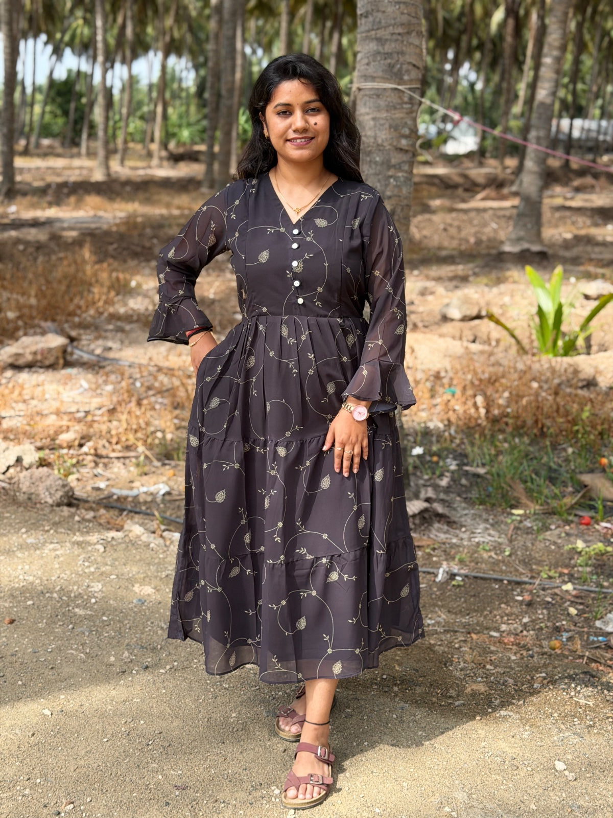 Georgette Feeding Frock GEF01