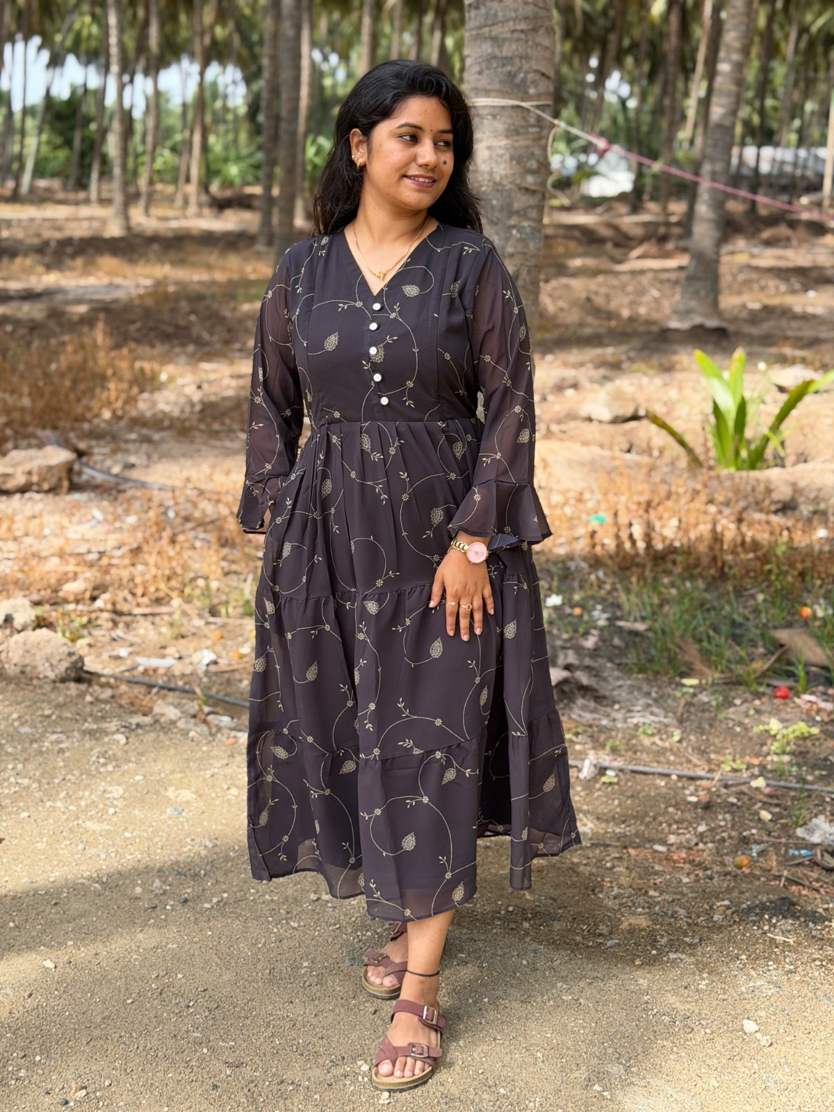 Georgette Feeding Frock GEF01