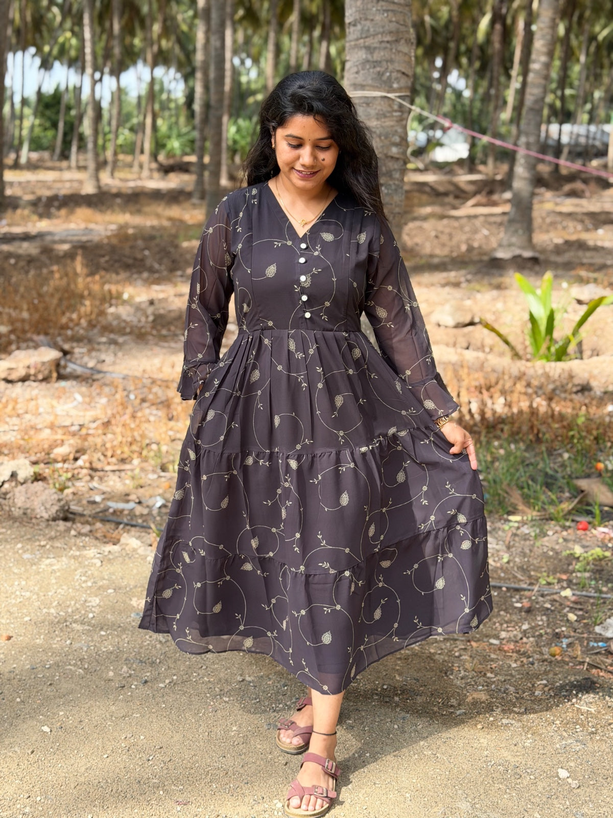 Georgette Feeding Frock GEF01
