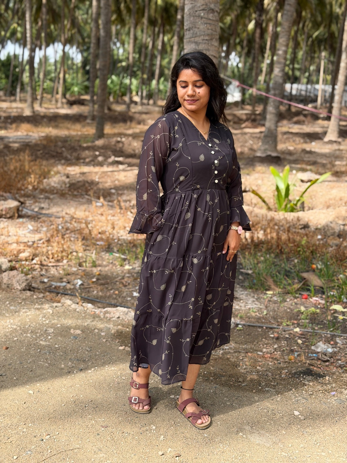 Georgette Feeding Frock GEF01