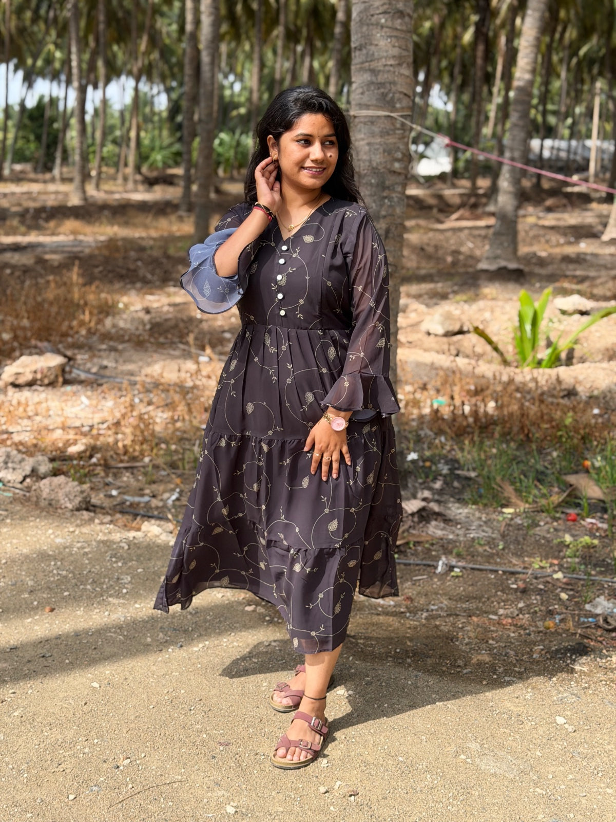 Georgette Feeding Frock GEF01
