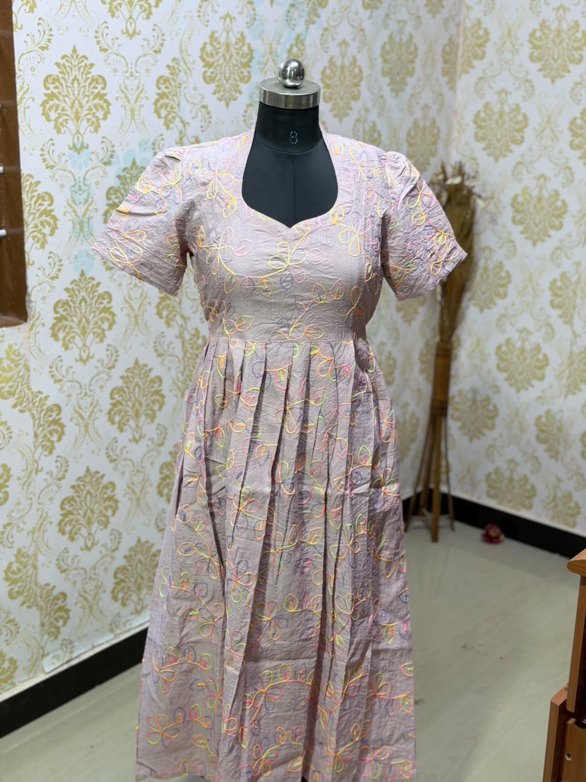 Premium Cotton Frock - CFF225
