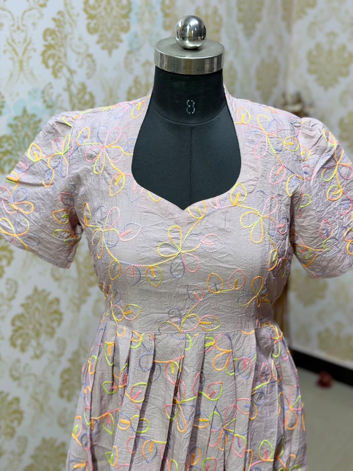 Premium Cotton Frock - CFF225
