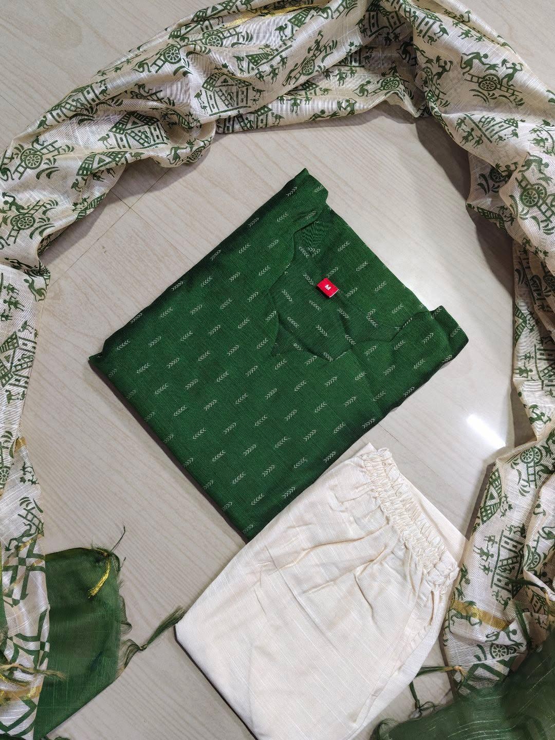 Raw Silk Kurti  Set EW101