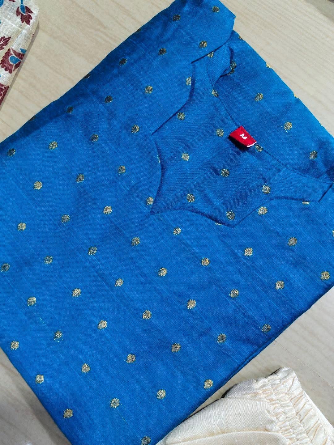 Raw Silk Kurti  Set EW102