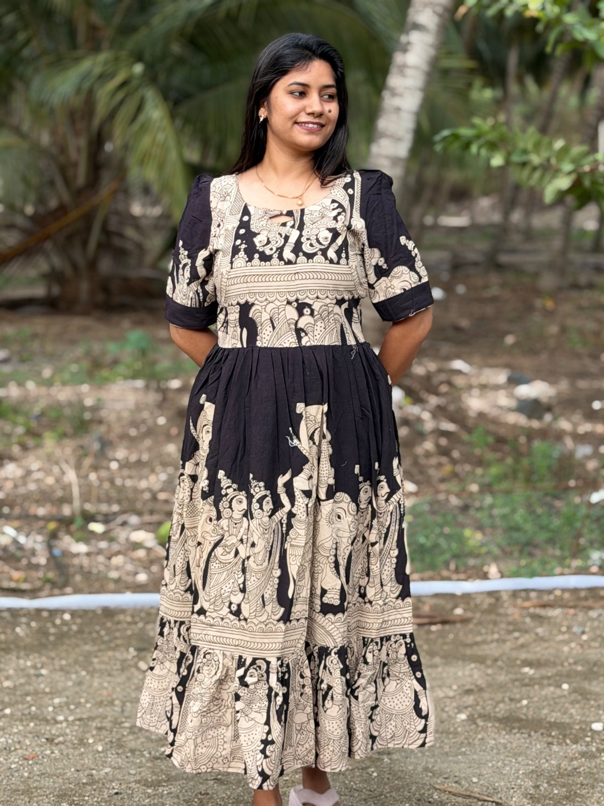 Kalamkari Frock KF29