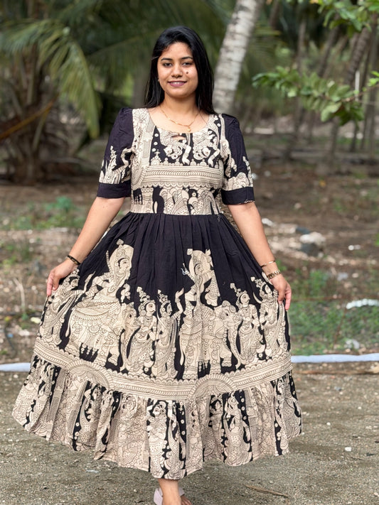 Kalamkari Frock KF29