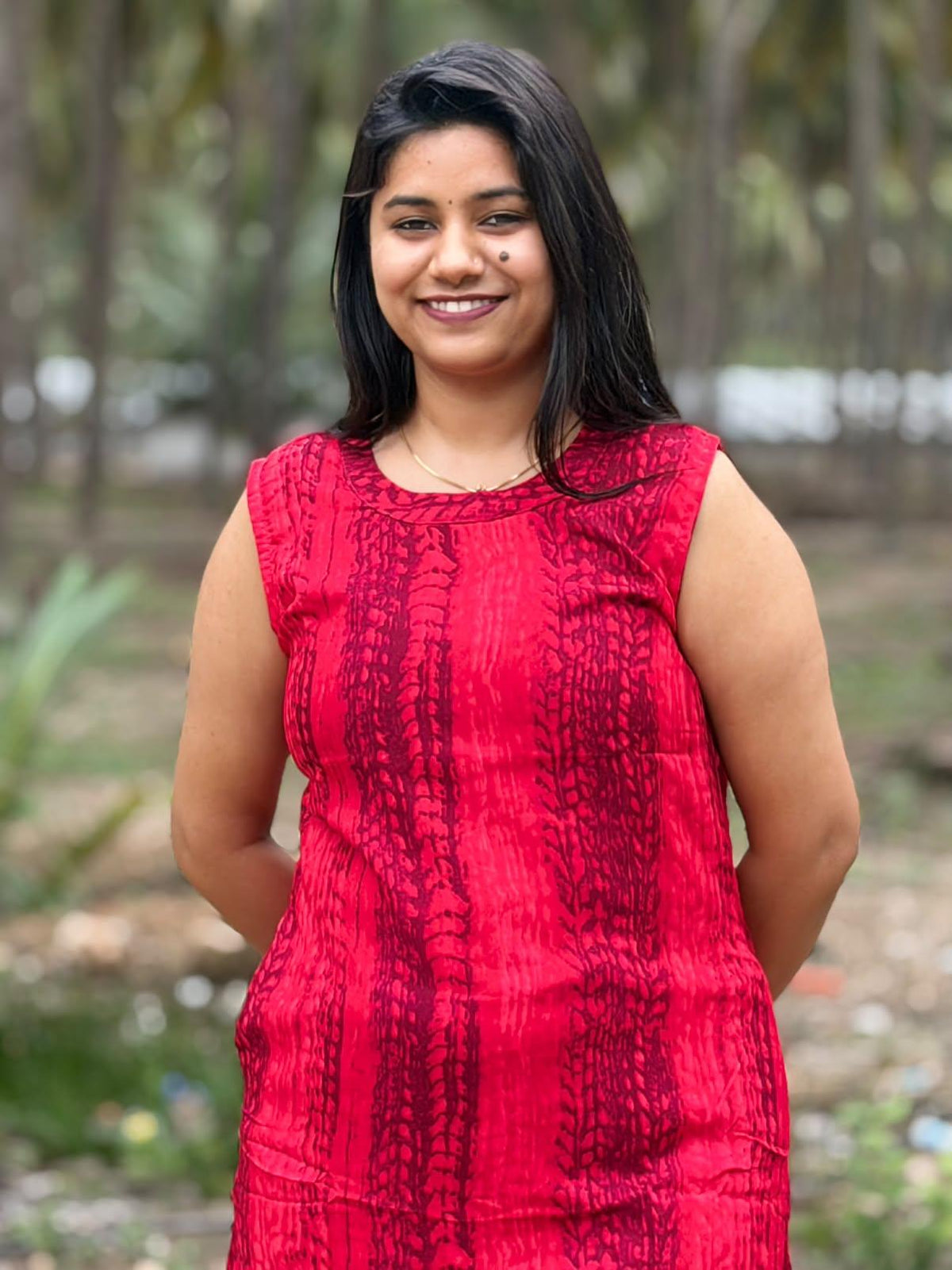 Premium Rayon A Line Kurti  VP66 (Sleeve Attached Inside)