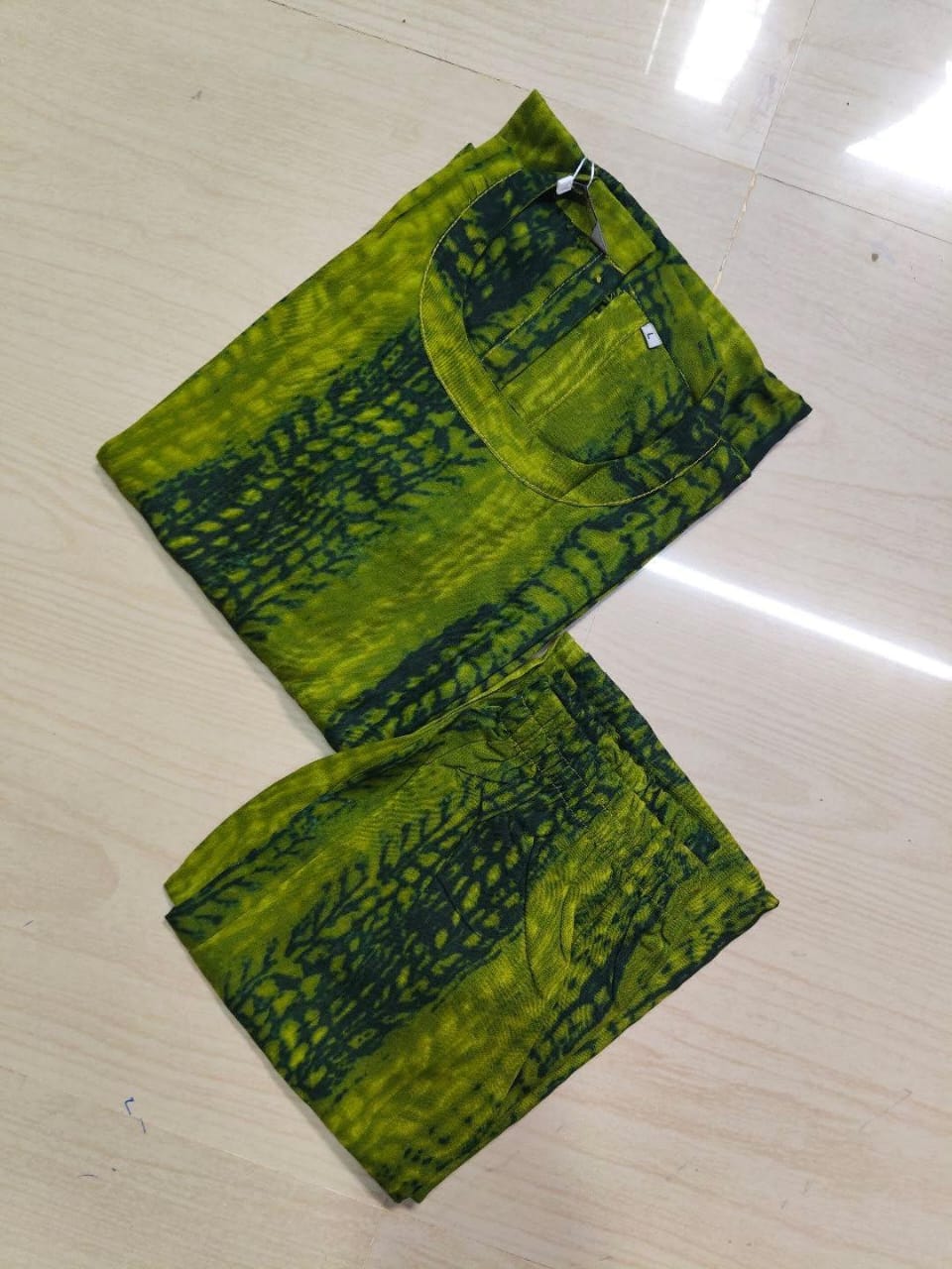 Premium Rayon A Line Kurti  VP67 (Sleeve Attached Inside)