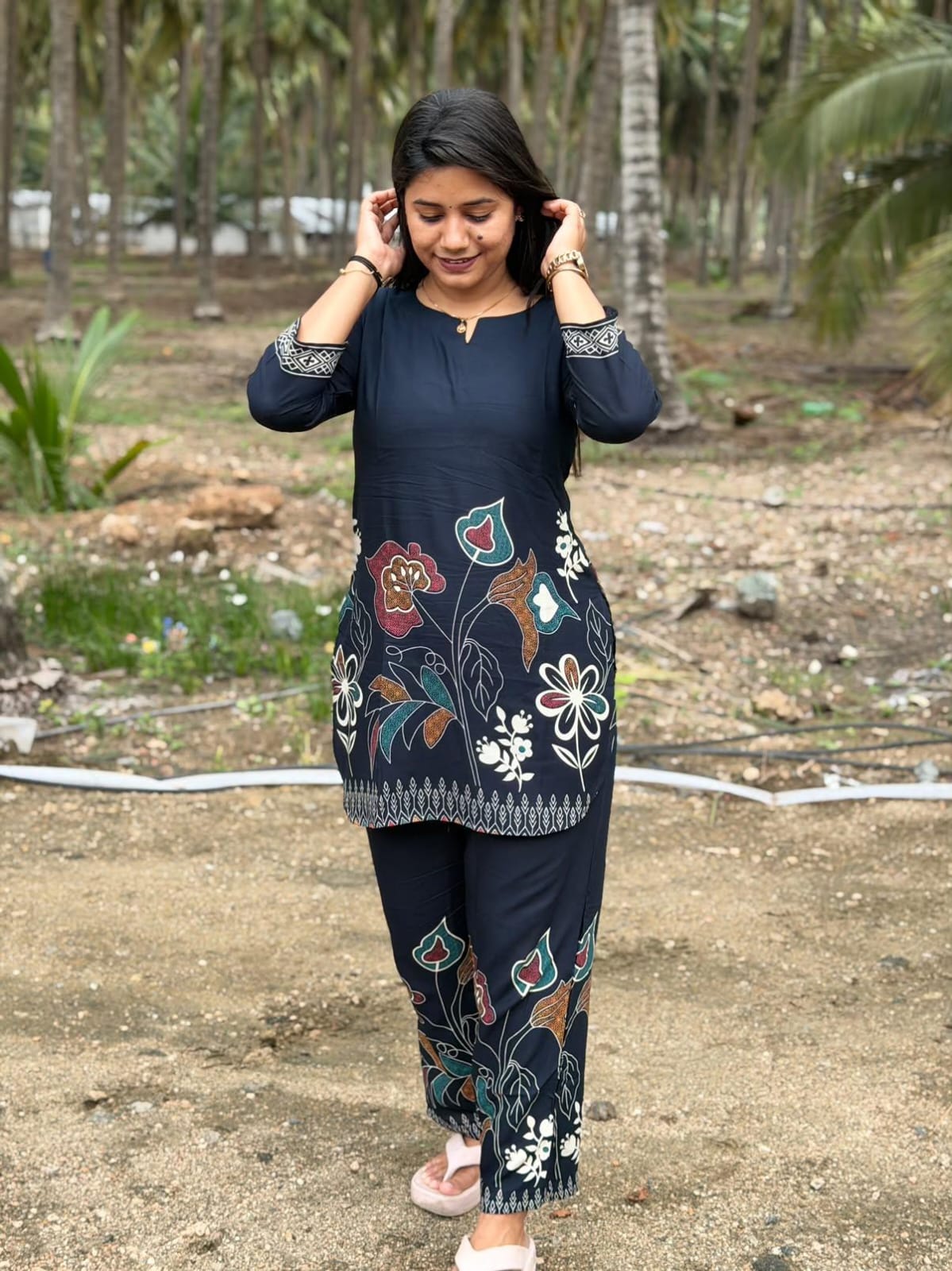 Rayon Co-ord Sets  NSC121