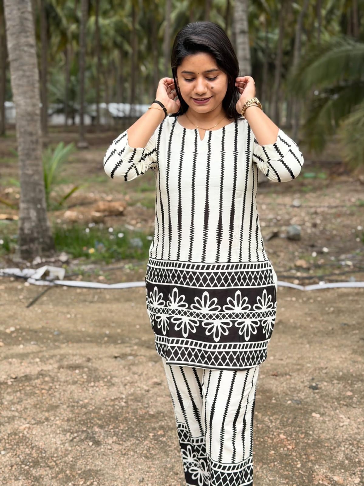 Rayon Co-ord Sets  NSC122
