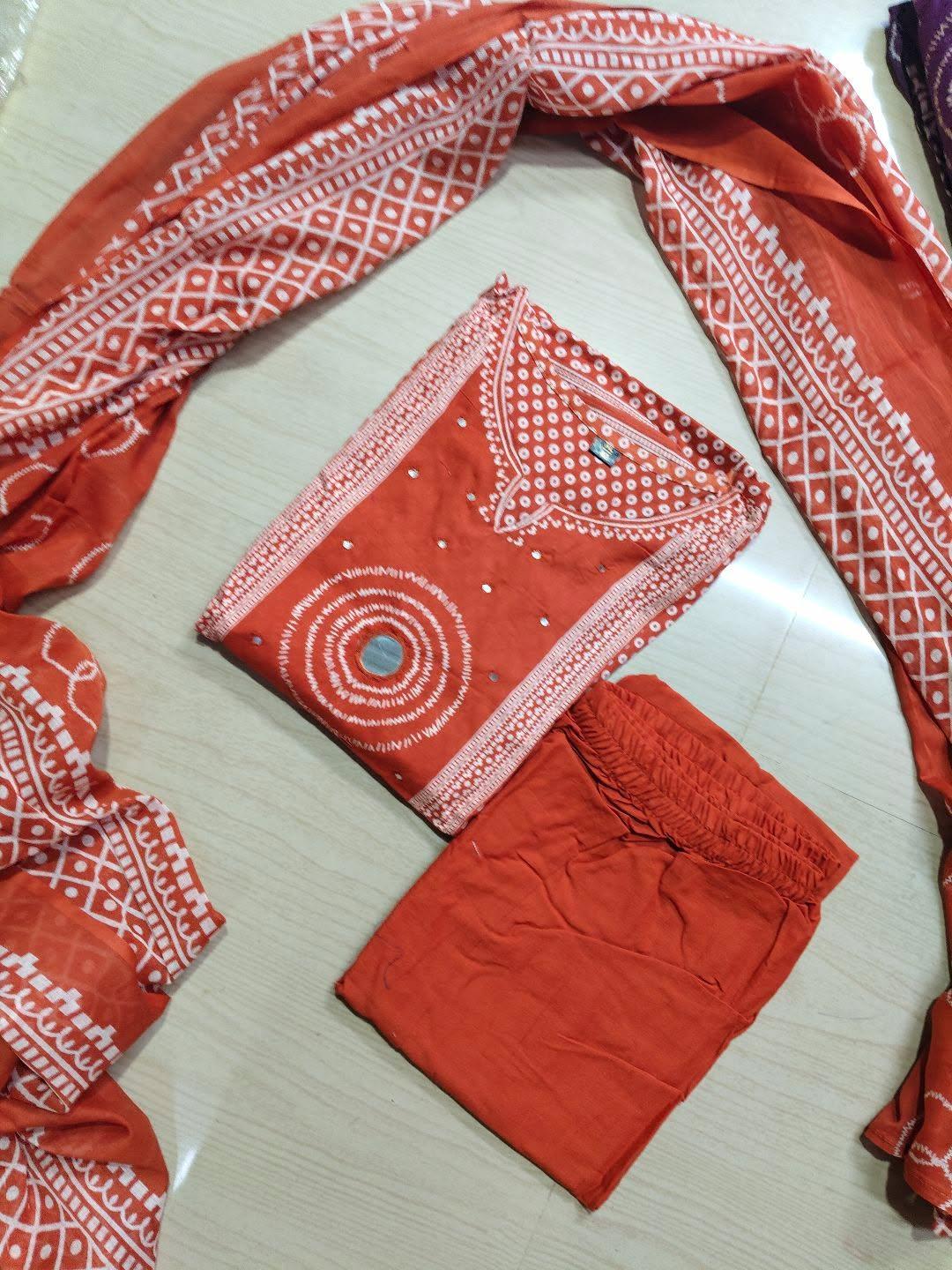 Cotton Floral Anarkali  AS131