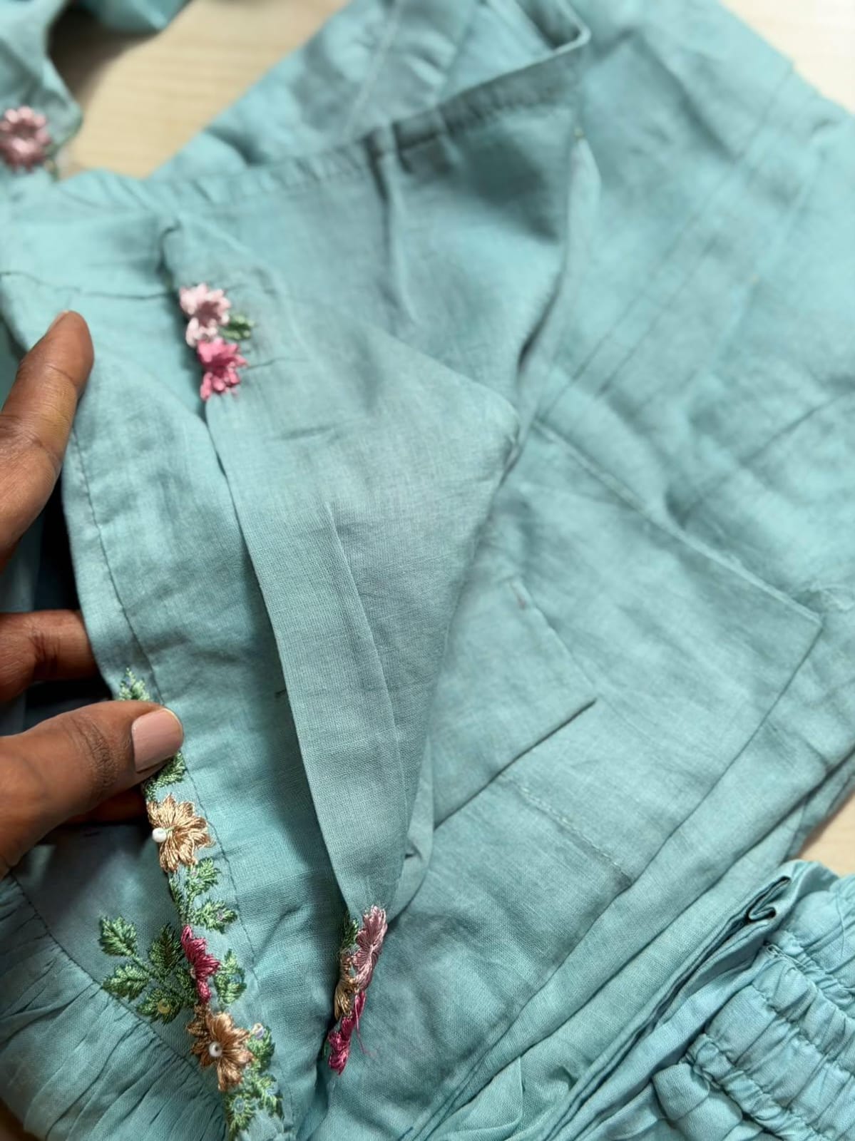 Cotton Floral Anarkali - CA67