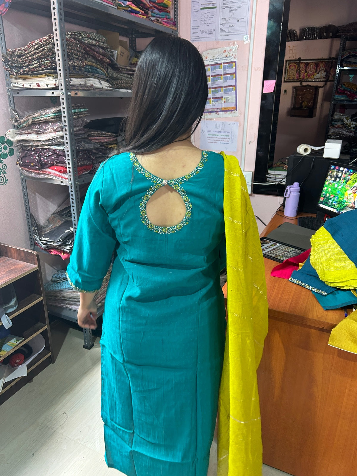 Visithra Silk Duppata Sets  VDS01