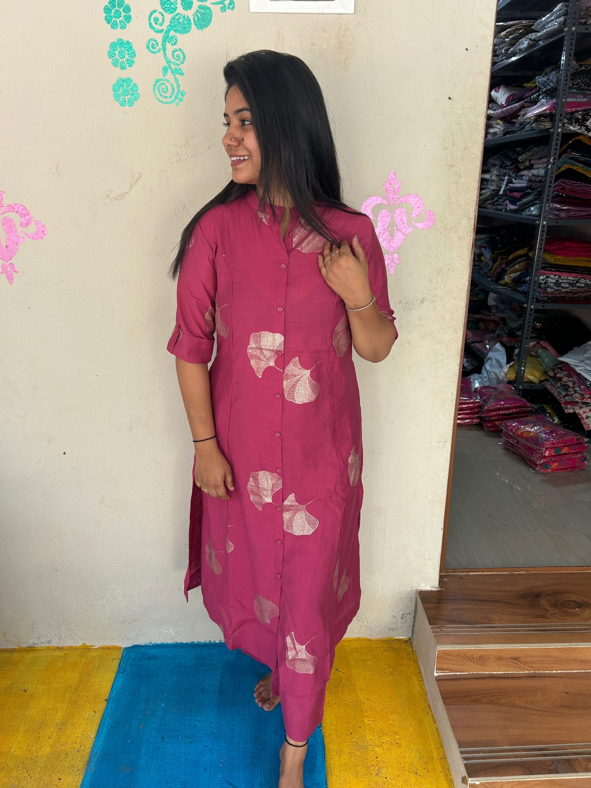 A-Line Cotton Kurti  AL193