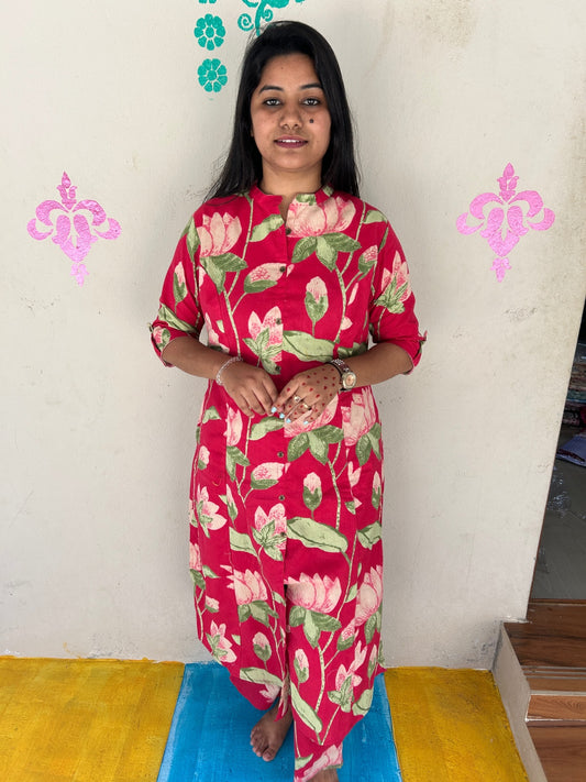 A-Line Cotton Kurti  AL207