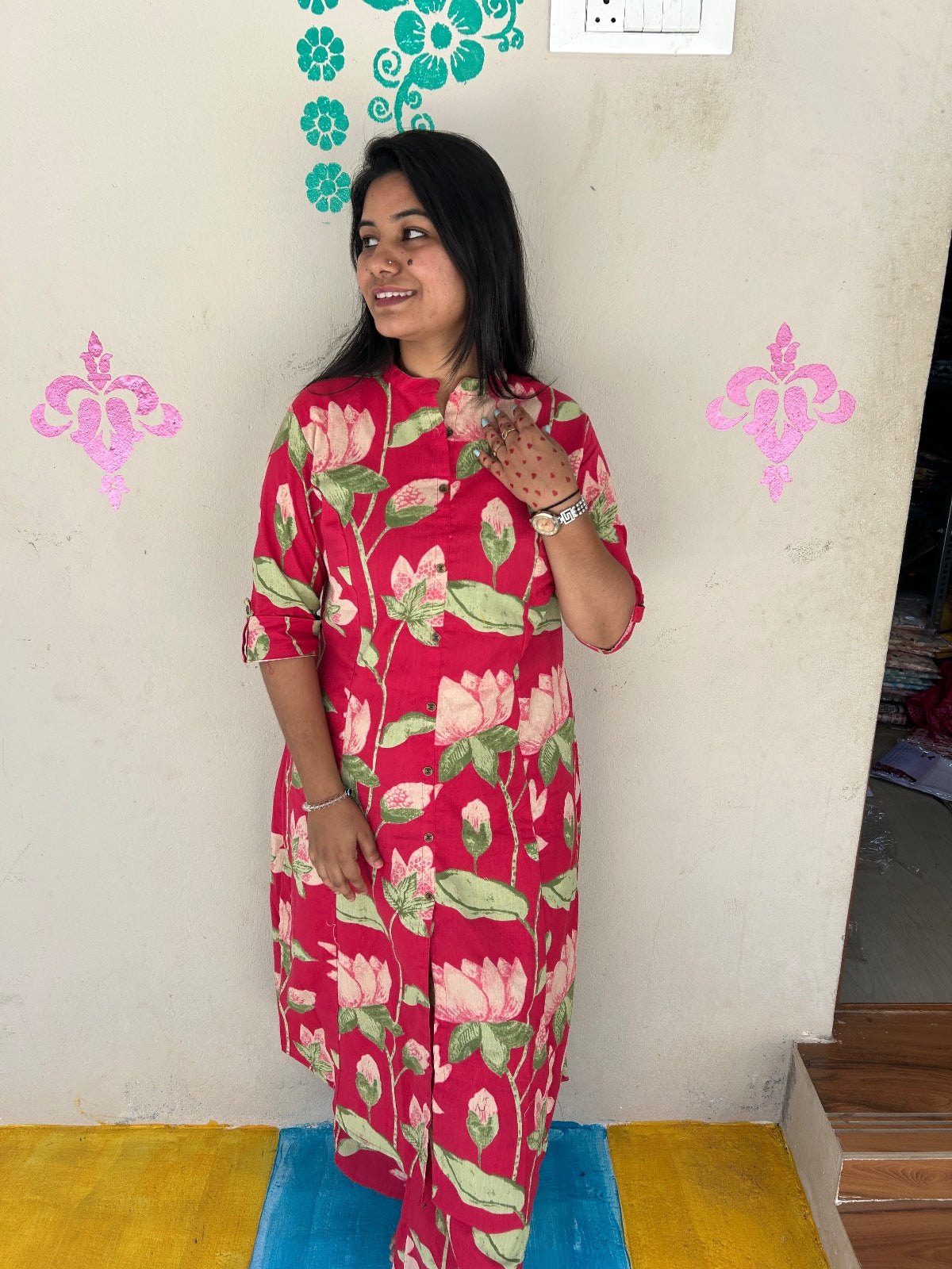 A-Line Cotton Kurti  AL207